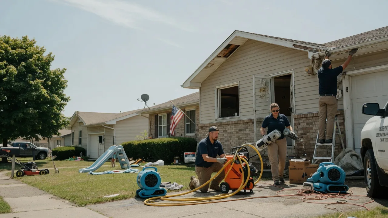 Water Damage Restoration in New Hudson, MI near me